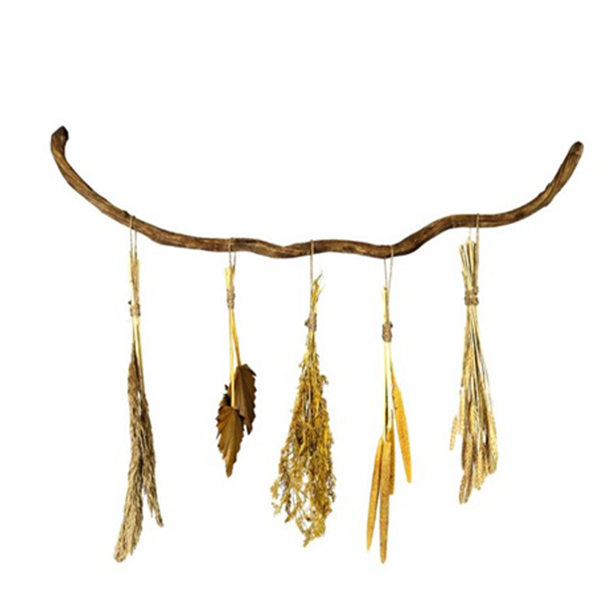 Trockensträuße am Ast, natur, 100cm, DIJK