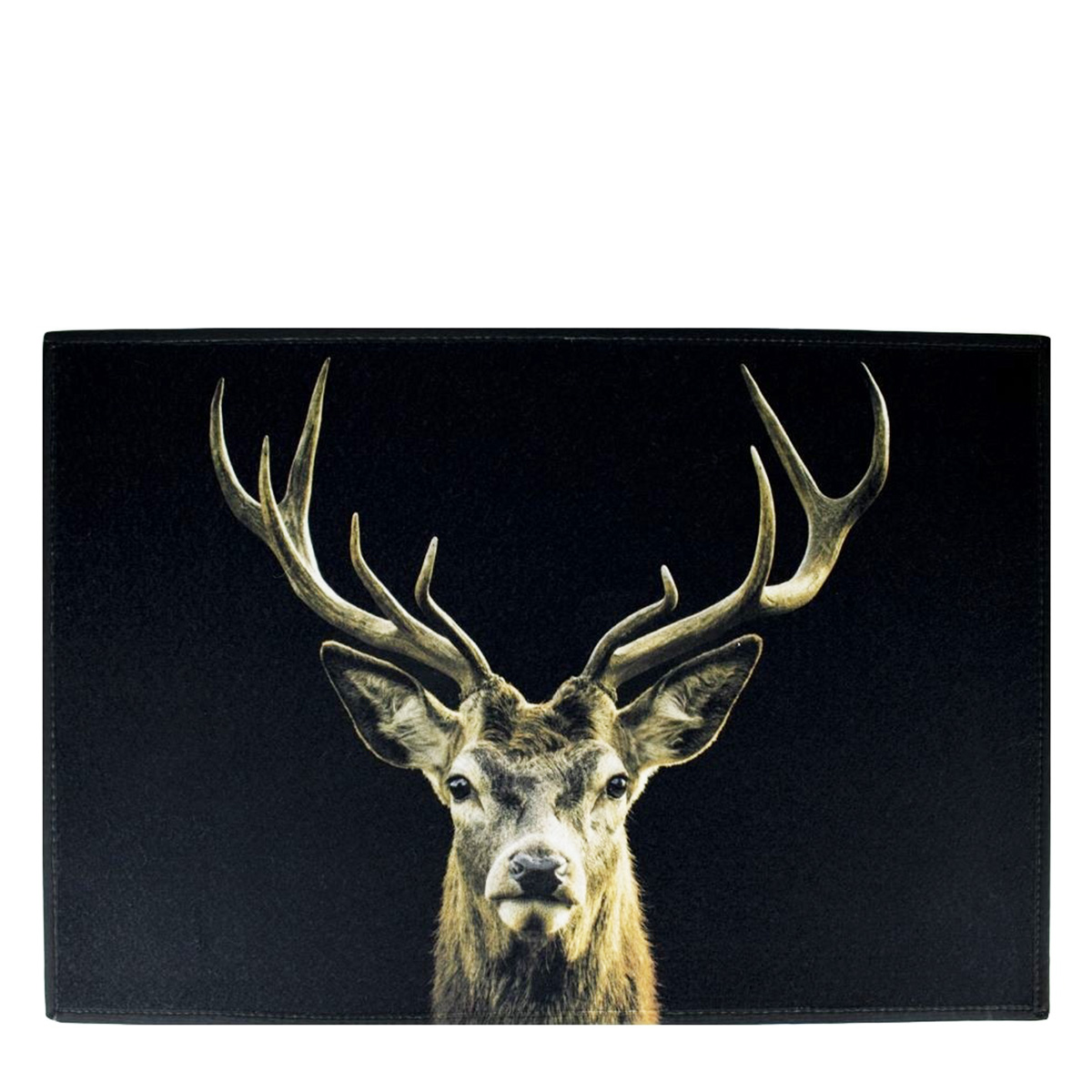 Textil Fußmatte Hirsch, Rotwild, 75x50cm, Mars & More