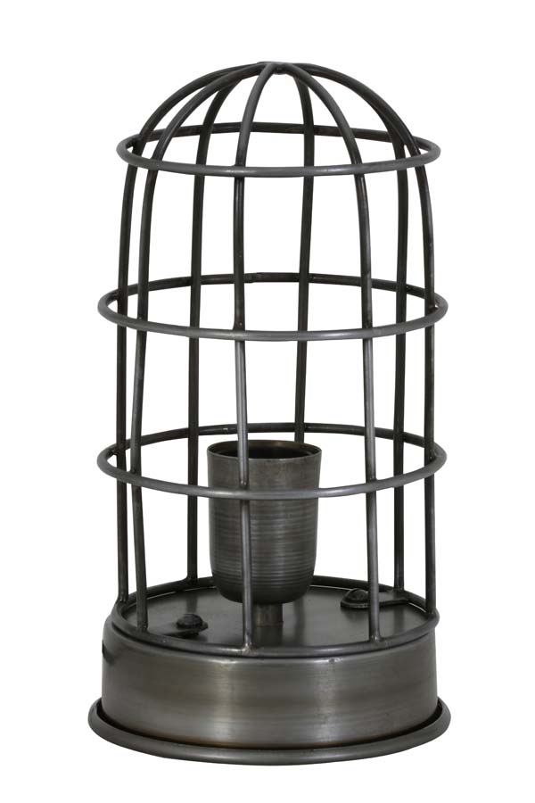 Tischleuchte  "CARANDIRA", Vintage-Zinn,  Light & Living