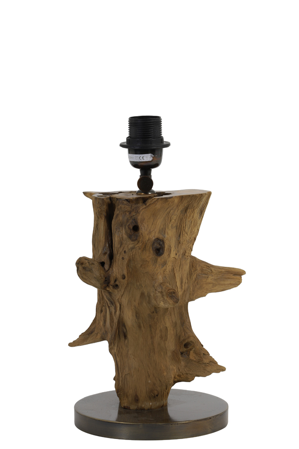 Holz - Lampenfuß "Sapri"  natur,  Light&Living