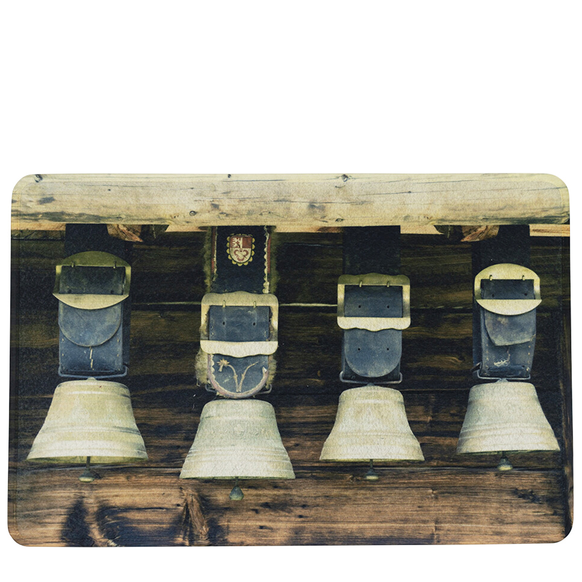 Textil Fußmatte Kuhglocken, 75x50cm, Mars & More