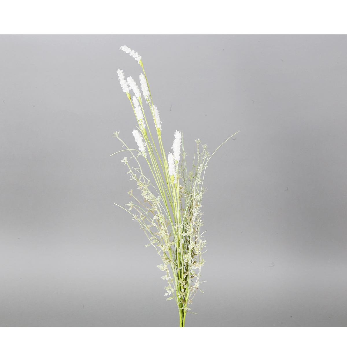 Kunstblumen, Wiesenblumen, weiß, 42cm