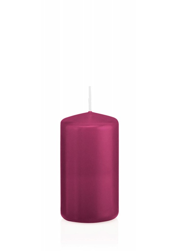 Wiedemann Flachkopf-Kerze in Cello 120x60 Cardinal