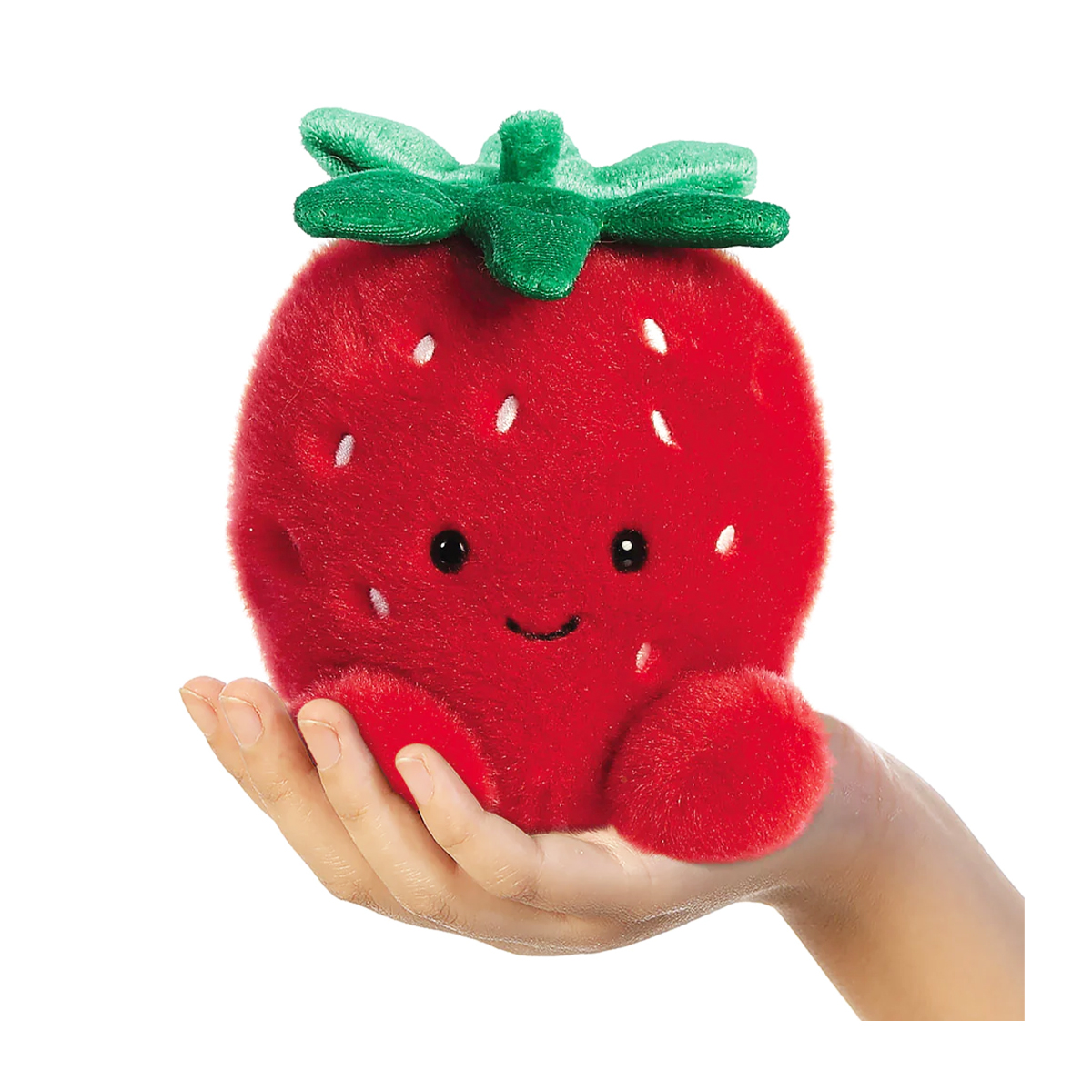 Plüsch Erdbeere Juicy, rot, Palm Pals, 13cm, Aurora World