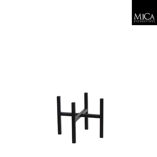 Deko Pflanzenständer, Ascot  schwarz, 16cm, Mica