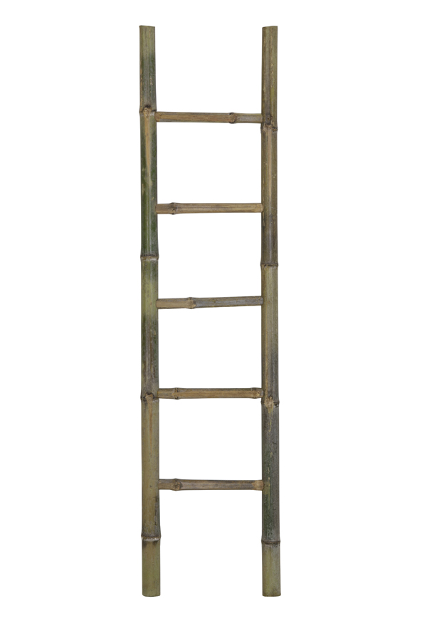 Deko Holz-Leiter, Bambus, Light&Living
