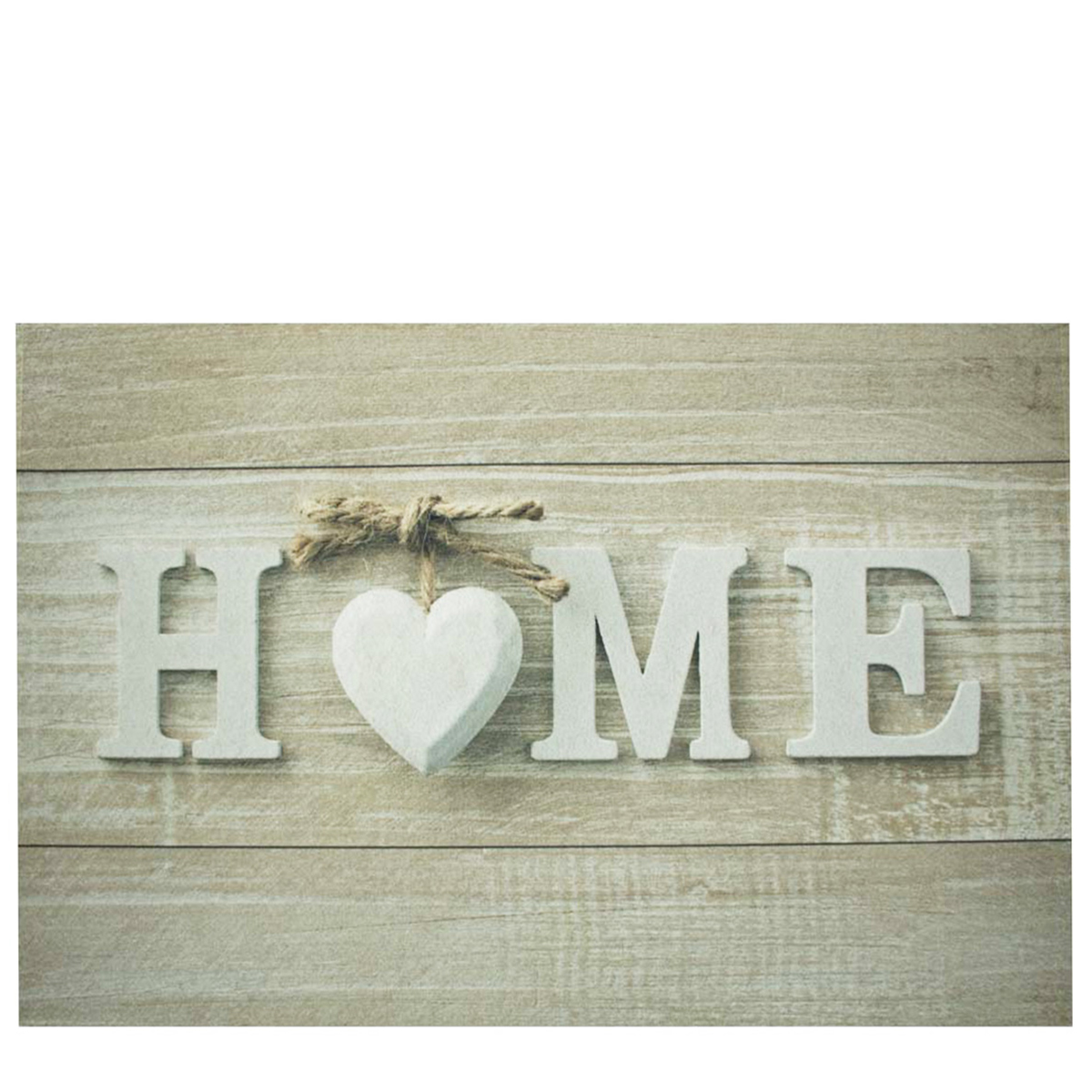 Textil Fußmatte Zuhause, Home, 75x50cm, Mars & More