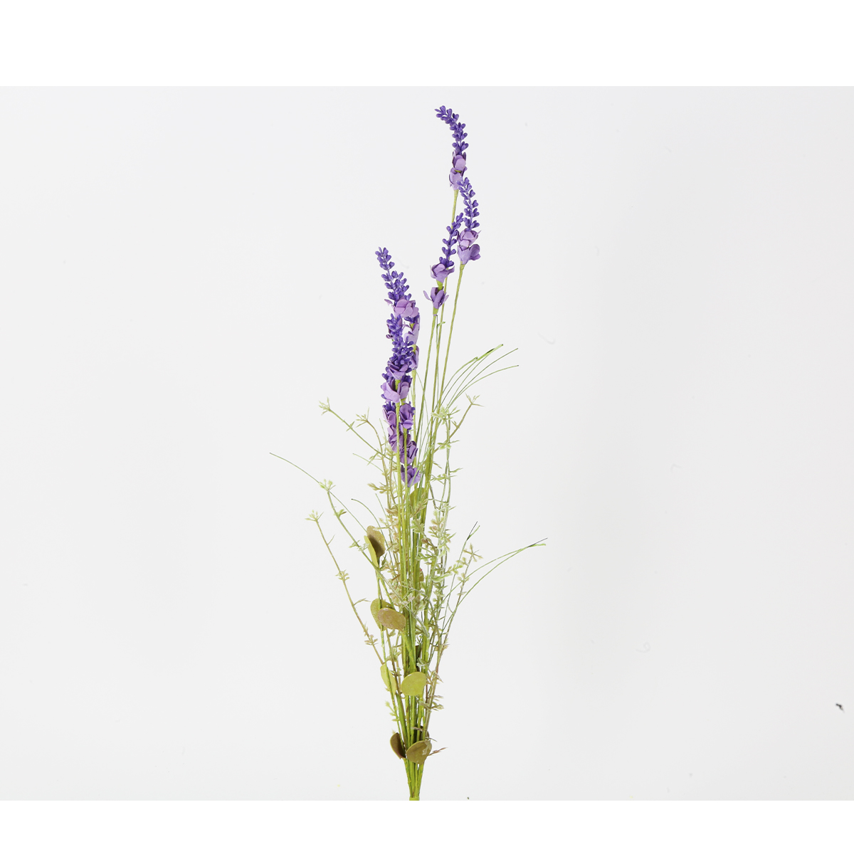 Kunstblumen, Wiesenblumen, lila, 61cm