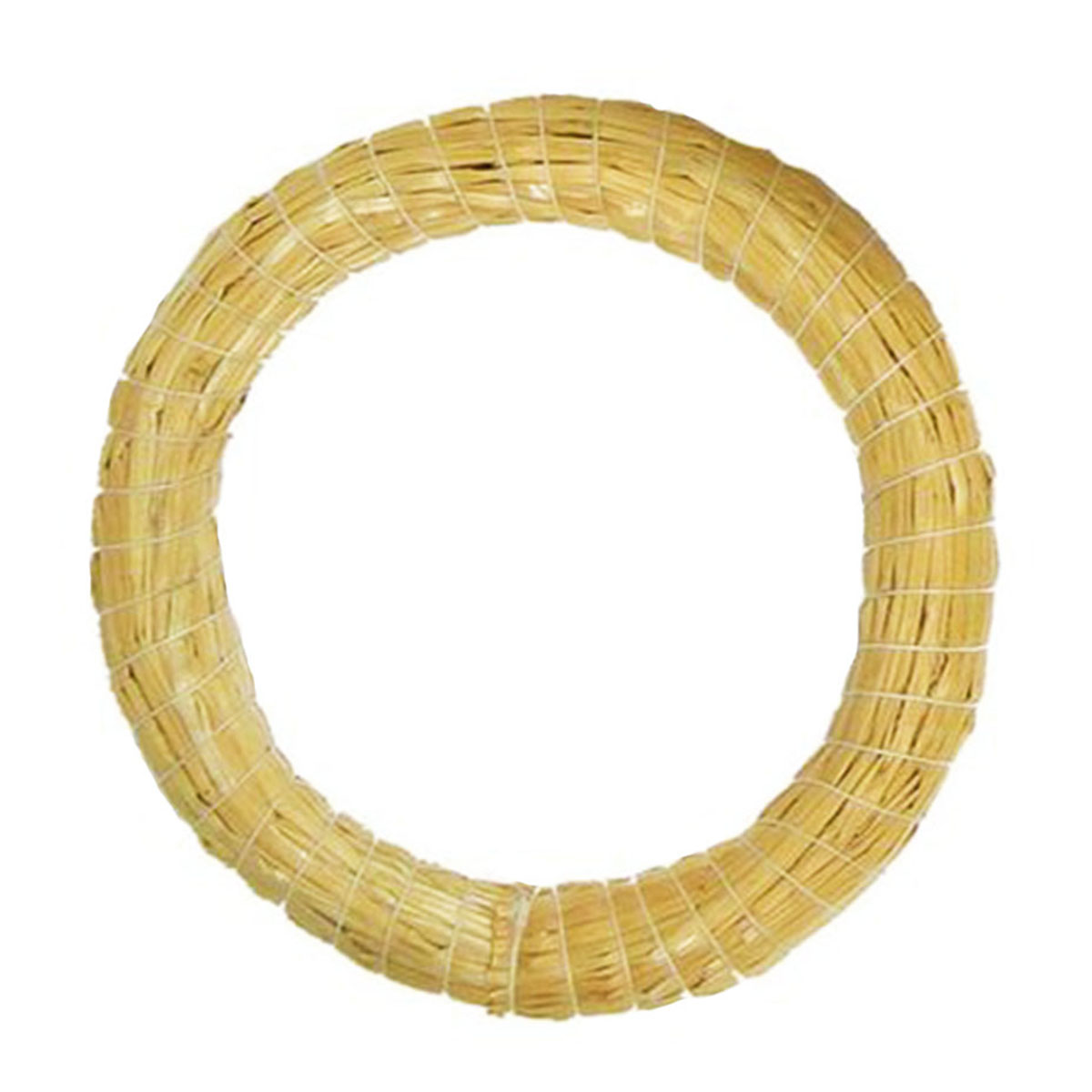 Strohkranz natur, Bastelkranz, Kranz-Rohling aus Stroh, Ø50cm, Stafil