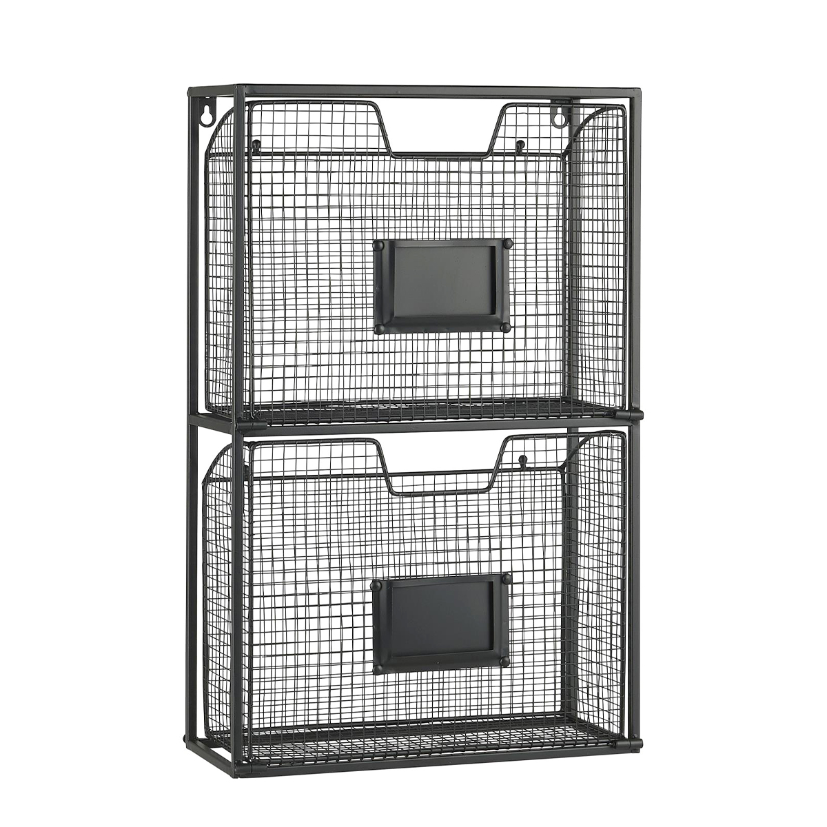 Zeitschriftenhalter für die Wand, mit 2 Fächern, 34x55cm, Ib Laursen