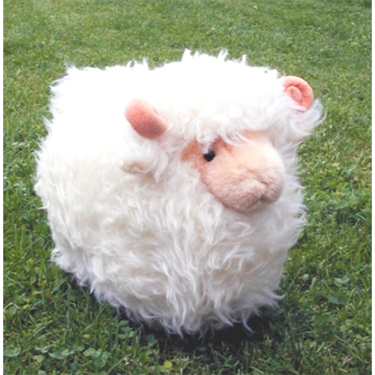 Deko Echtfell Schaf Dolly, wollweiß, 23x32cm