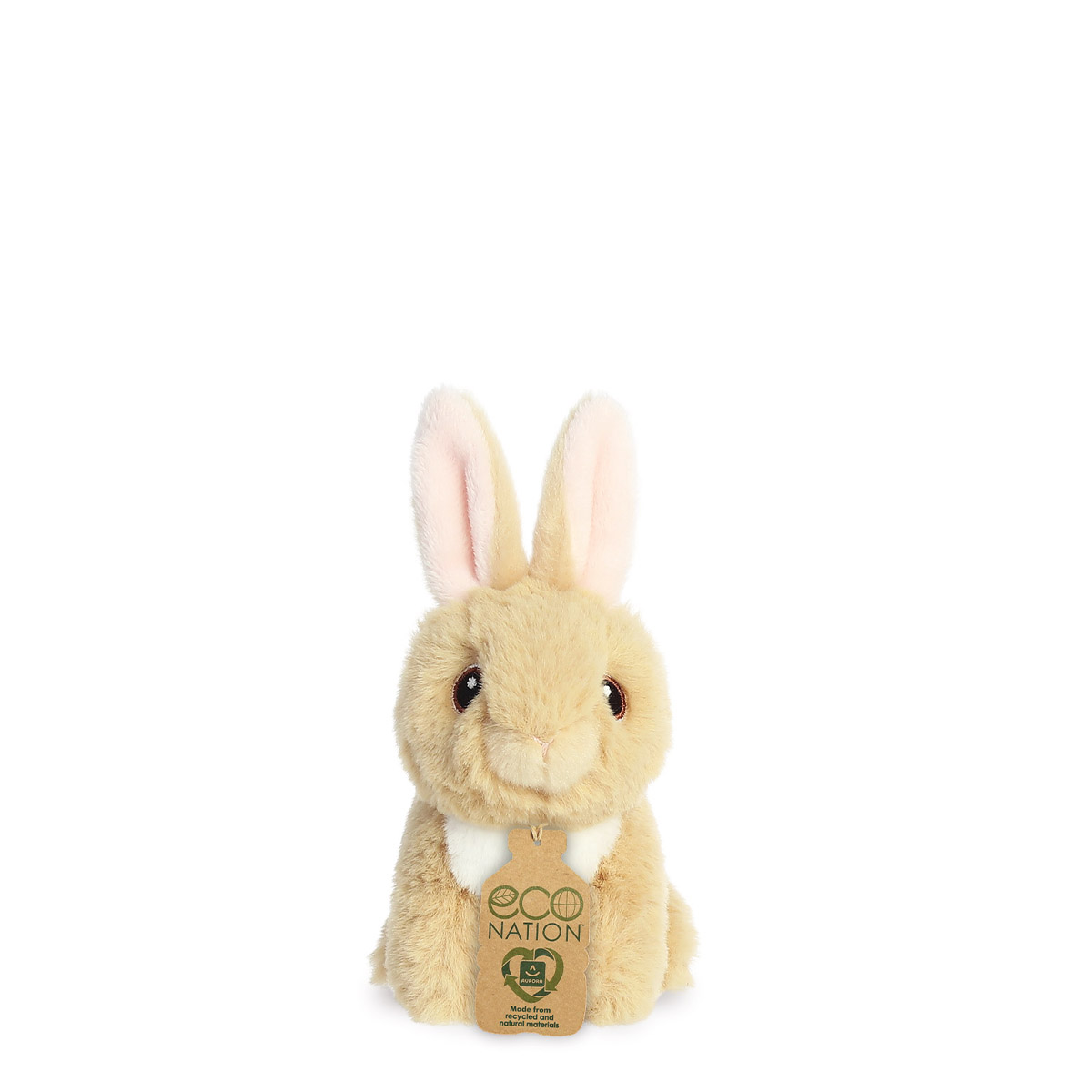 Plüsch Hase, Mini Häschen, Eco Nation, 13cm, Aurora World