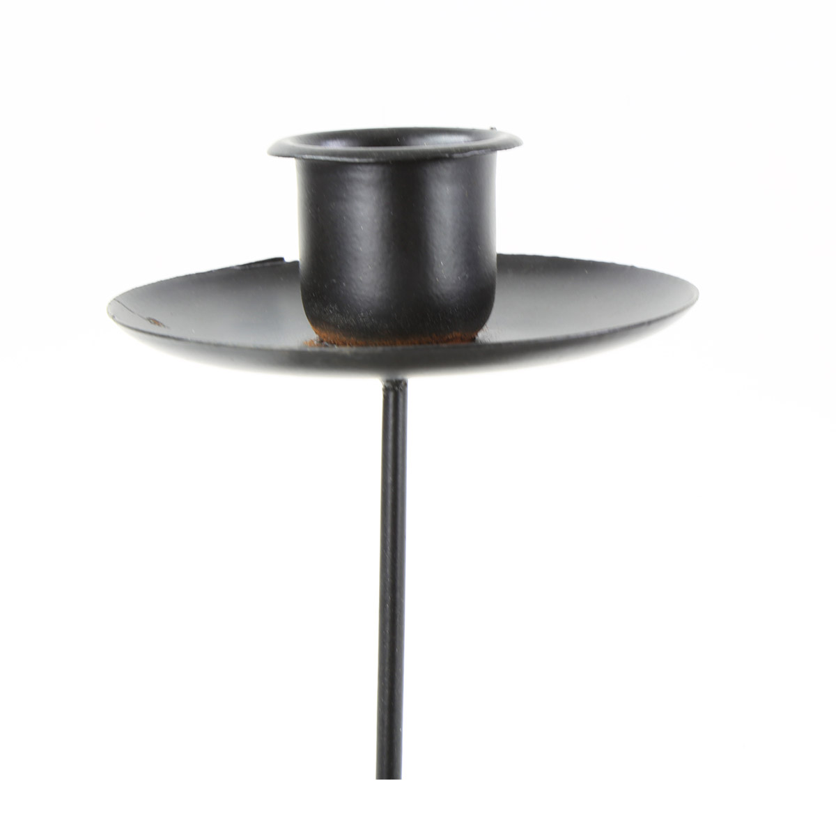 Kerzenpik für Stabkerzen schwarz Ø 7cm