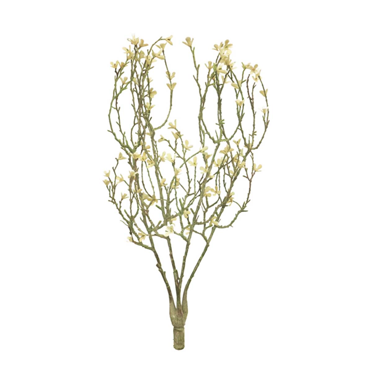 Deko Kunstblume, Sternblume cremeweiß, 44cm