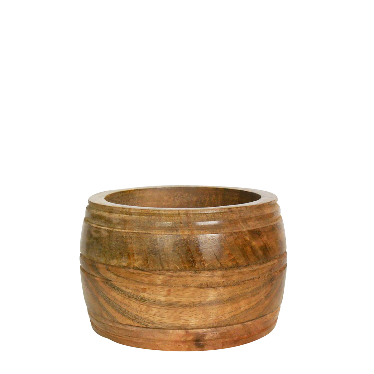 Holz Schüssel rund, Schüssel aus Mangoholz, 20x9cm, Mars & More