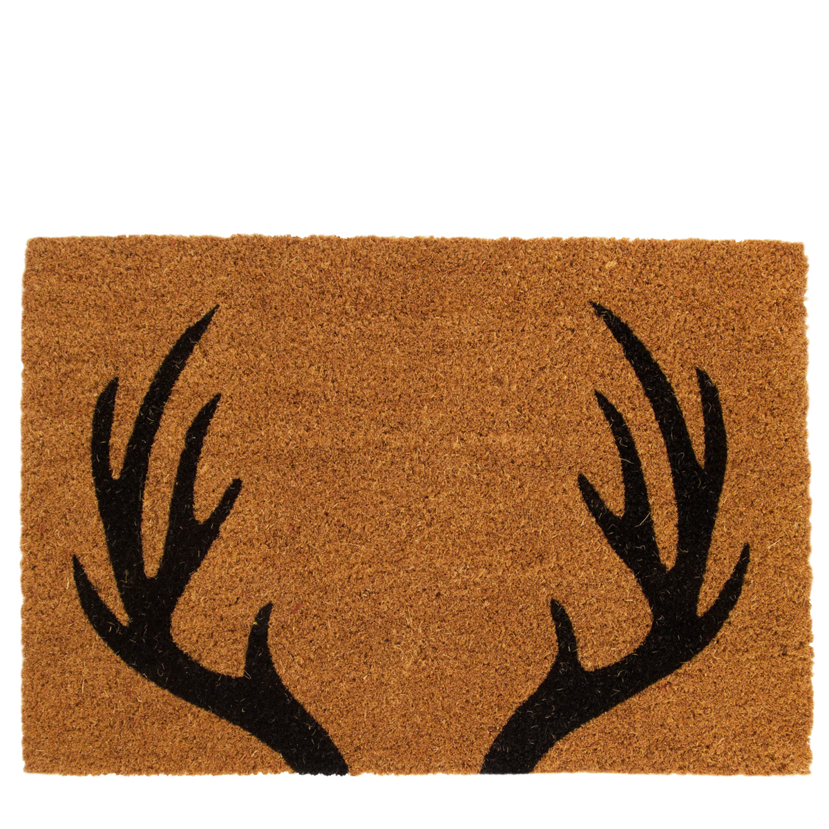 Kokos Fussmatte, Hirschgeweih, 38x58cm, DIJK Natural Collections