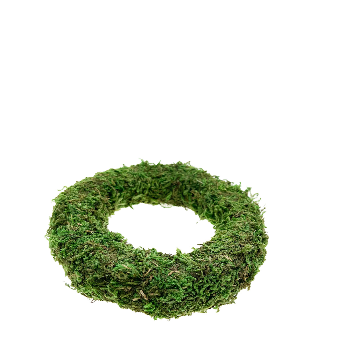 Deko Kranz aus Moos, Ø12cm, grün