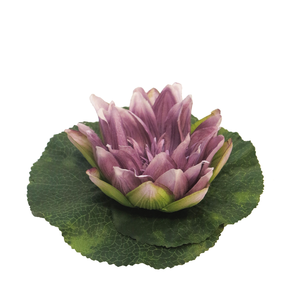 Deko Lotusblüte, Seerose lila, schwimmend, Ø18cm, Kunststoff