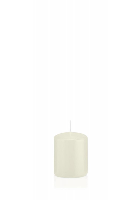 Wiedemann Flachkopf-Kerze in Cello 60x50 Elfenbein