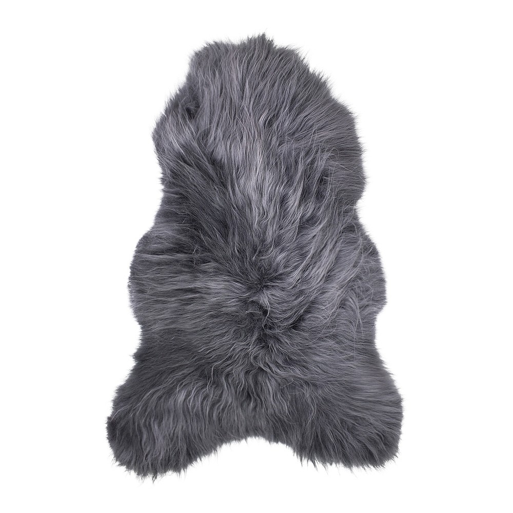 Schaffell Island dunkelgrau 100cm Mars & More