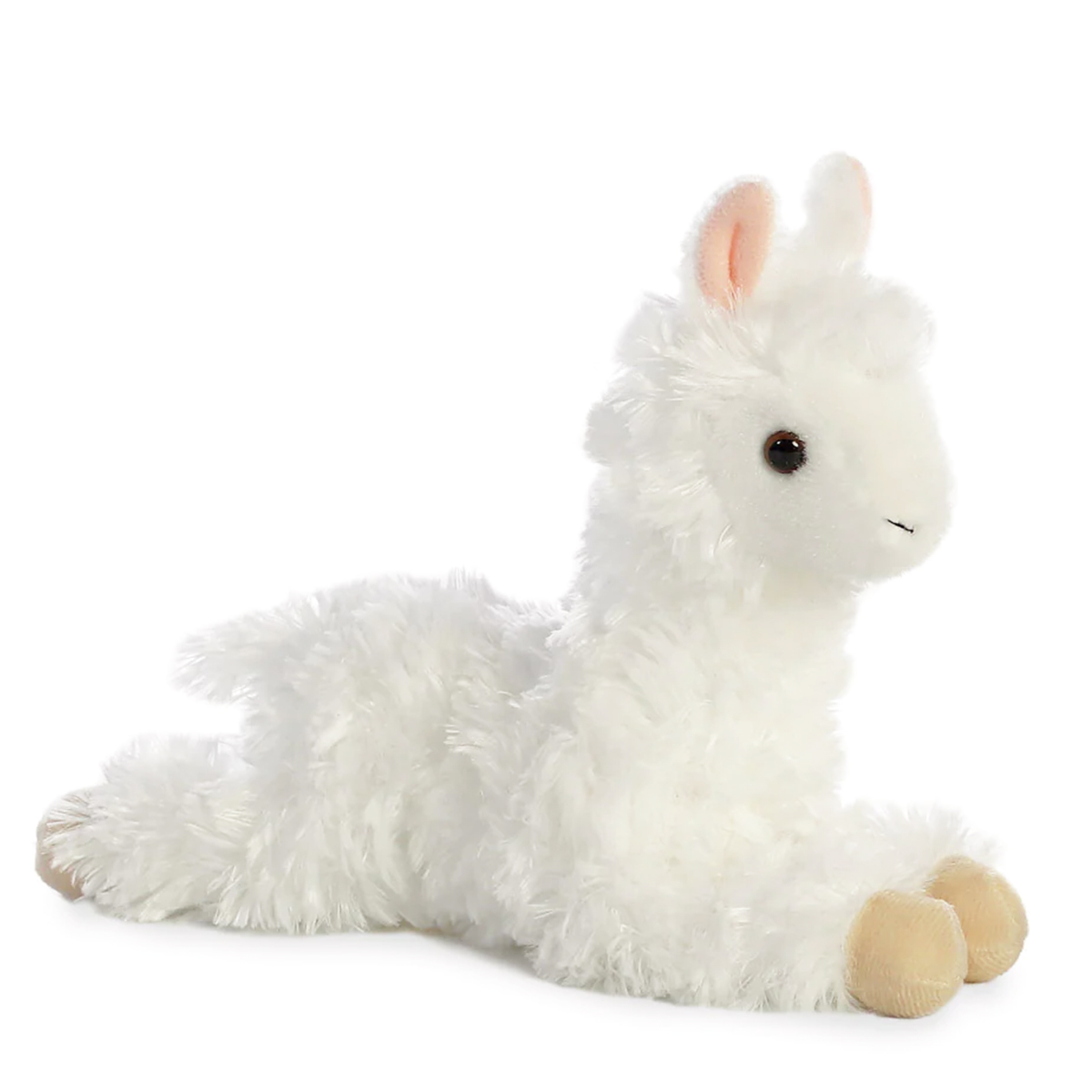Plüsch Alpaka, weiß, Mini Flopsies, 20cm, Aurora World