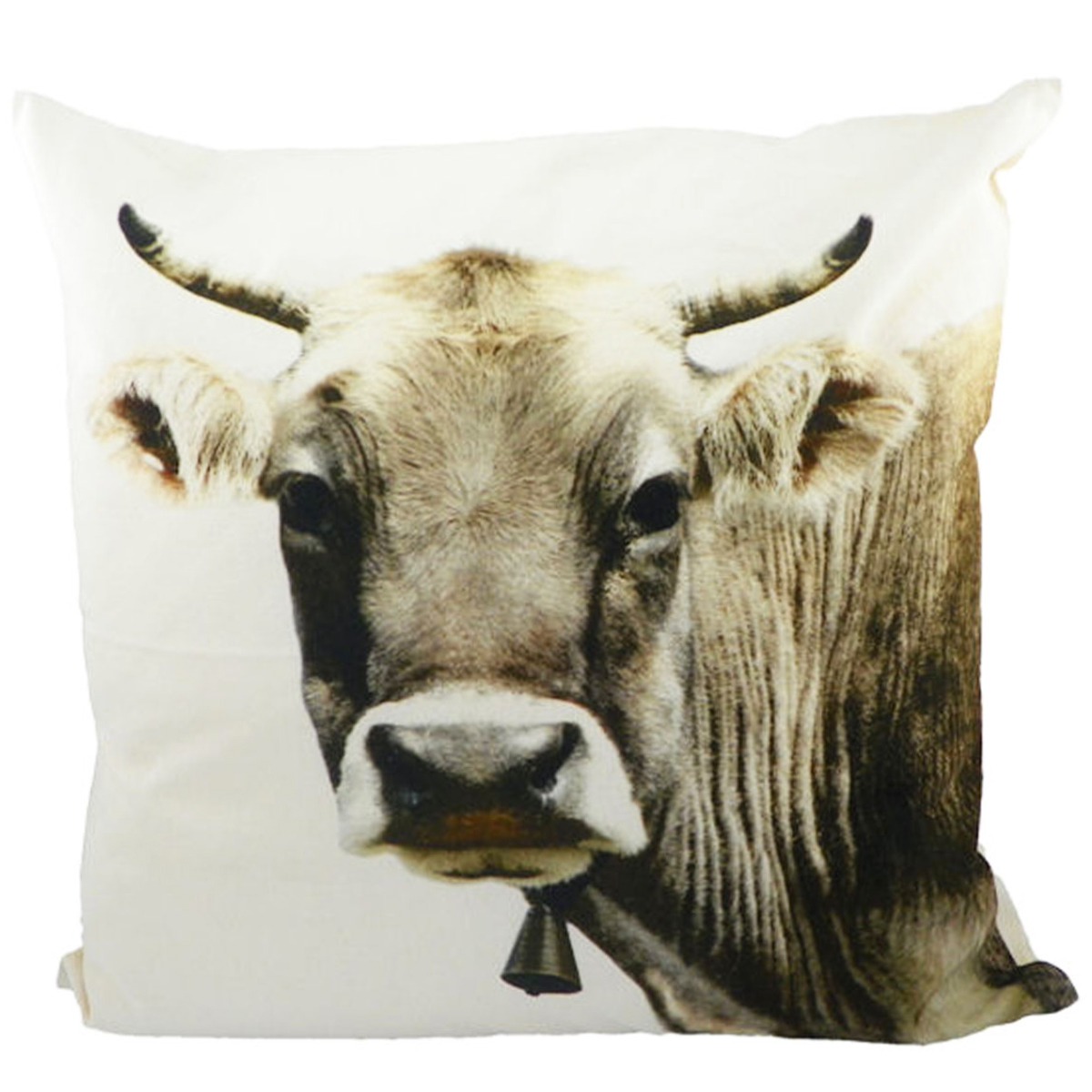 Kanevas Kissen Kuh, Schweizer Kuh, 50x50cm, Mars & More