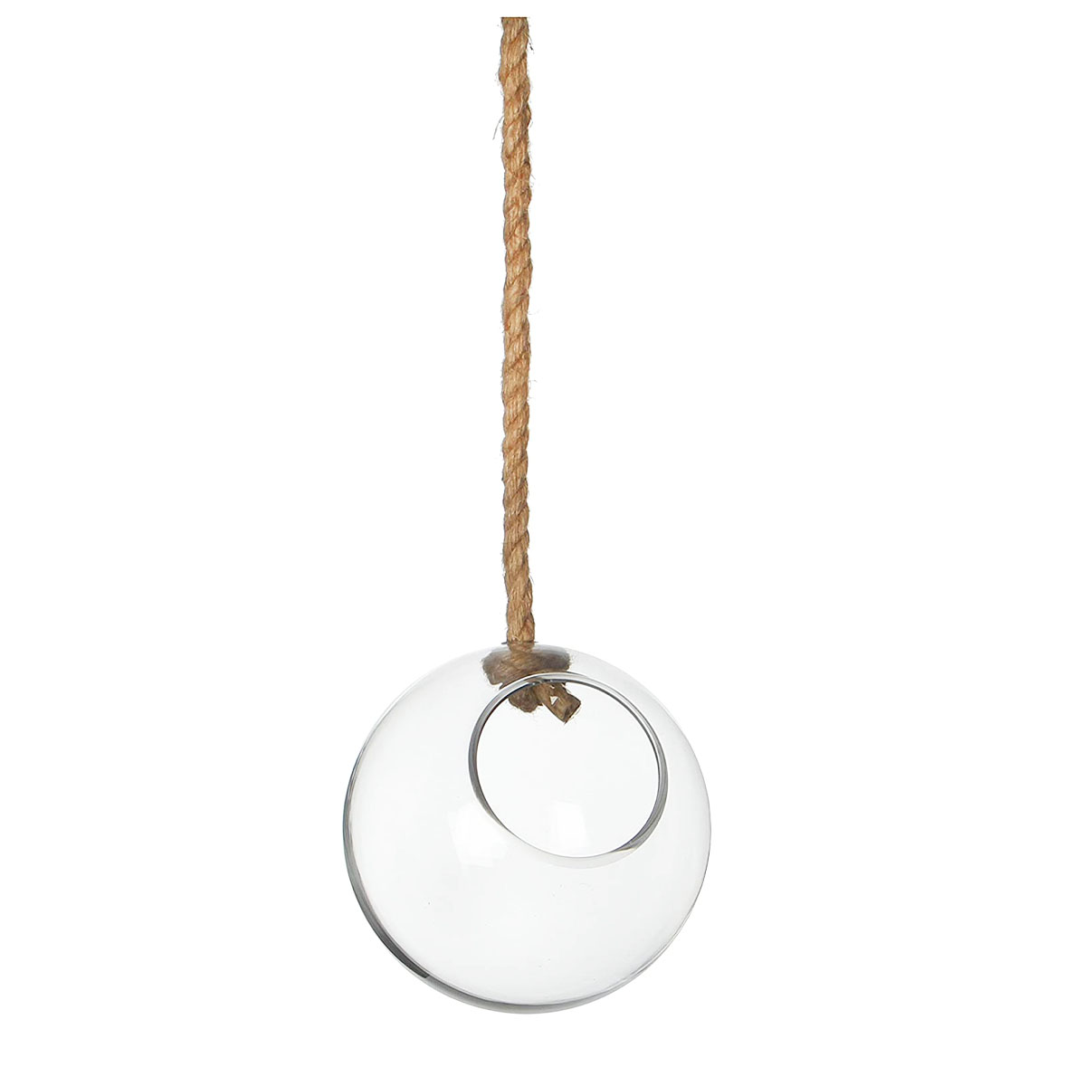 Deko Glaskugel, hängendes Terrarium,15cm, Mica Decorations