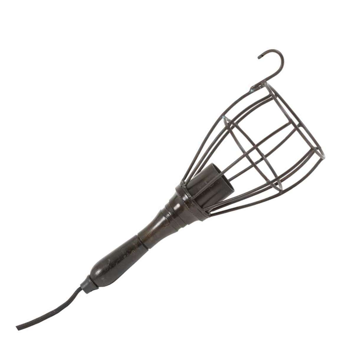 Hängeleuchte Worker bucket 13x32cm schwarz metall Light & Living