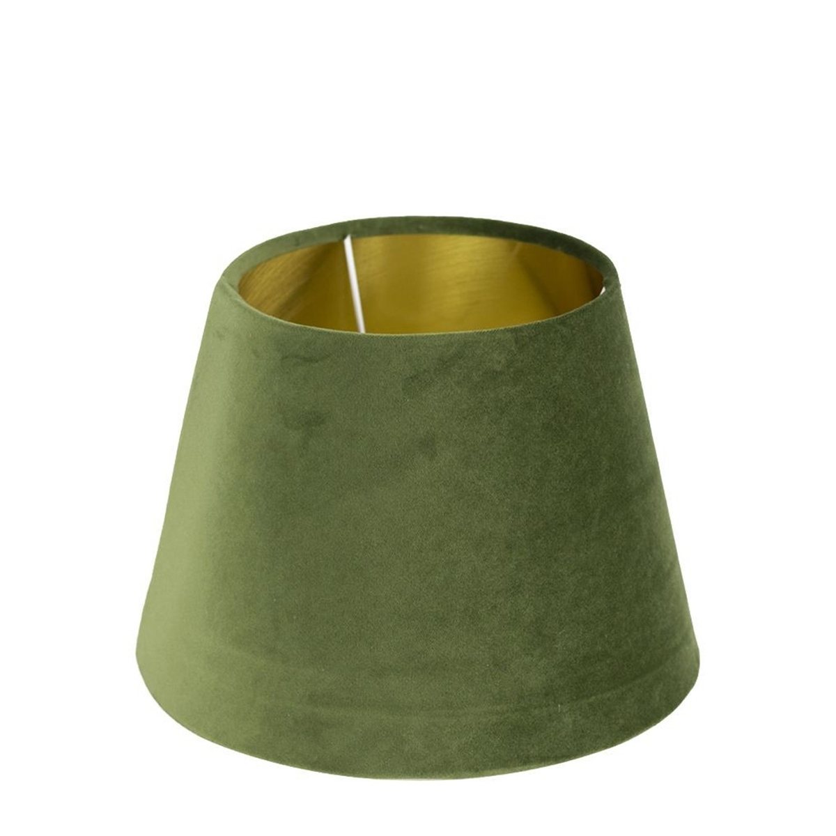 Lampenschirm Samt apfelgrün 30cm Mars & More