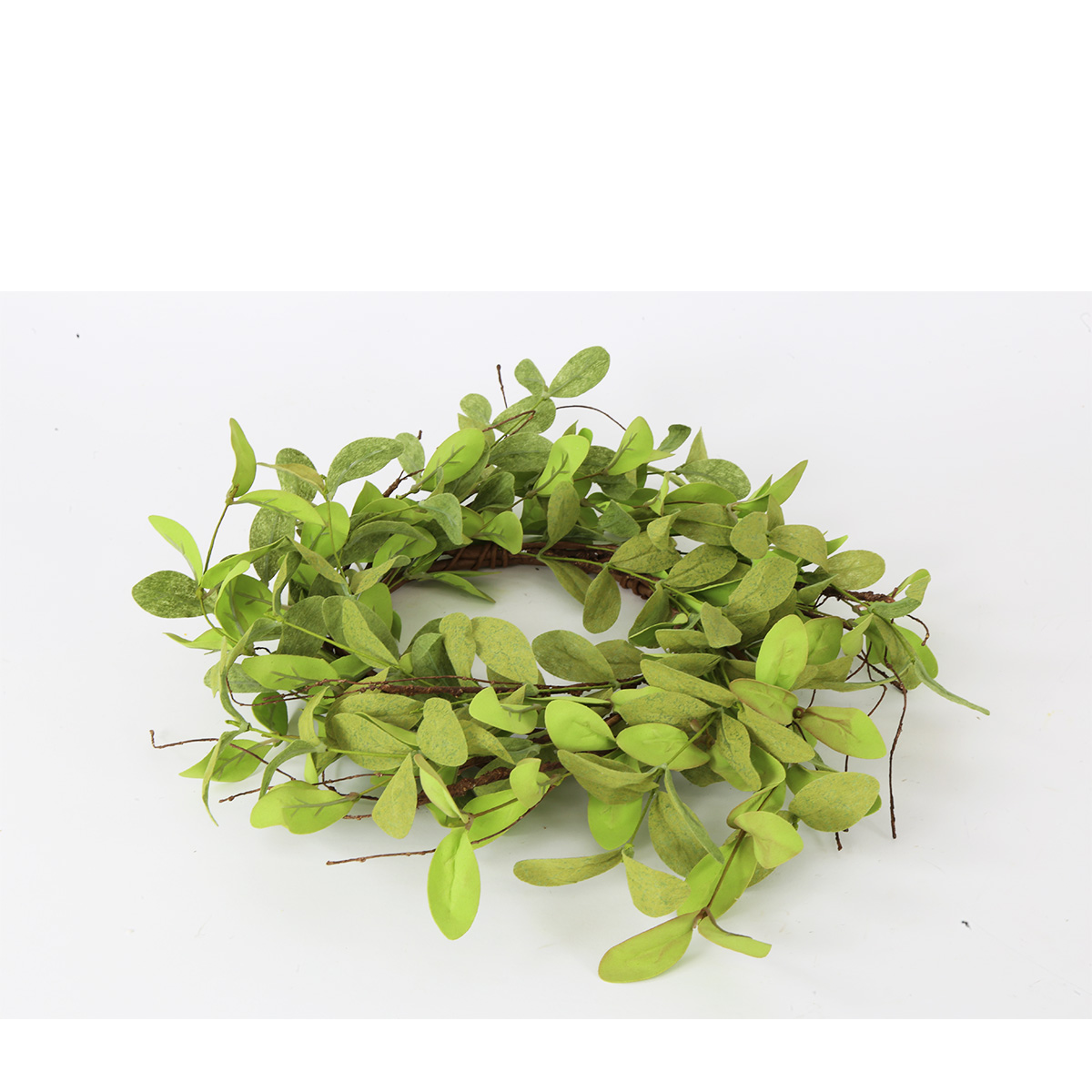 Kunstkranz Eukalyptus, grün, Ø40cm