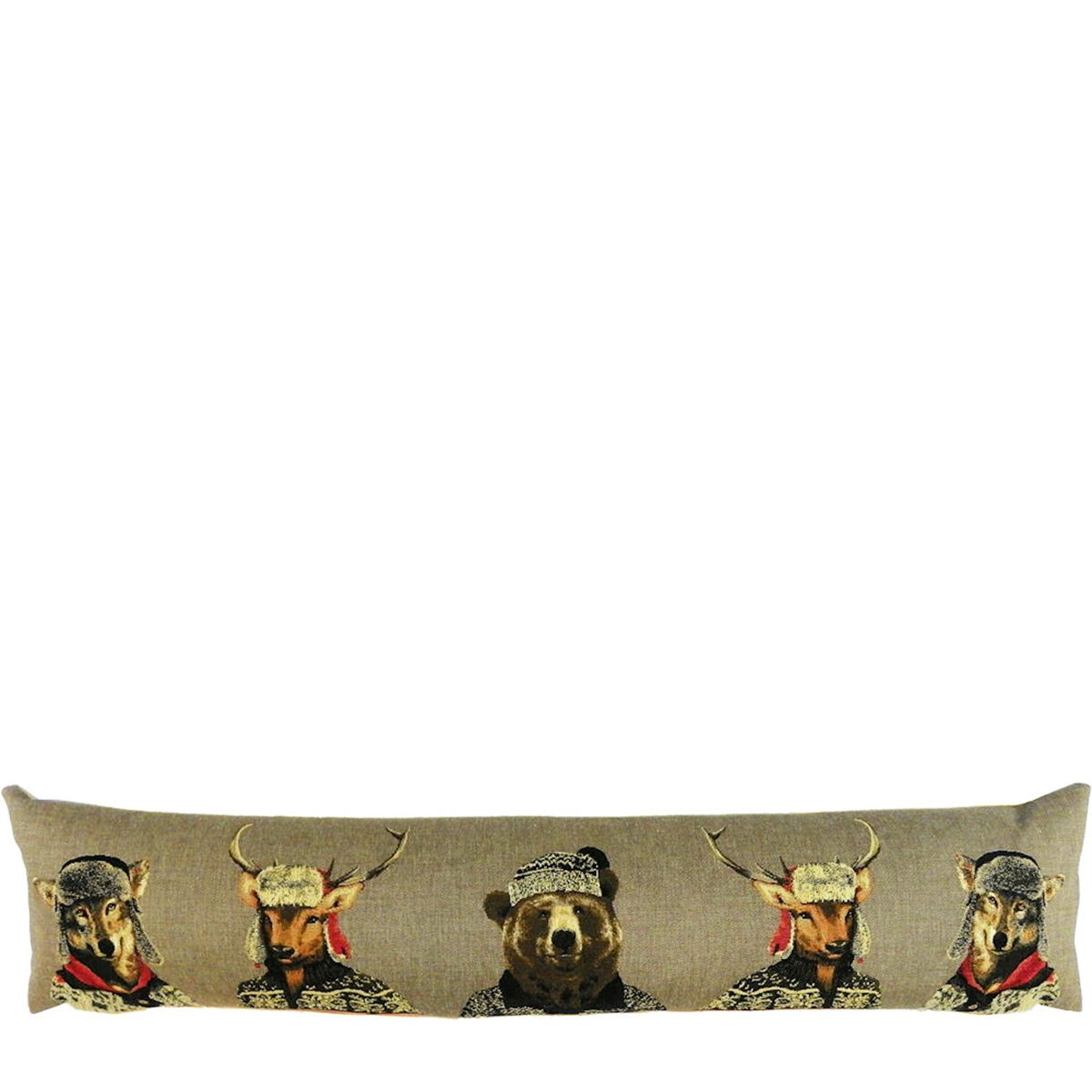 Zugluftstopper Waldbewohner Winter Nordic Friends, 20x90cm, Gobelin, Mars & More