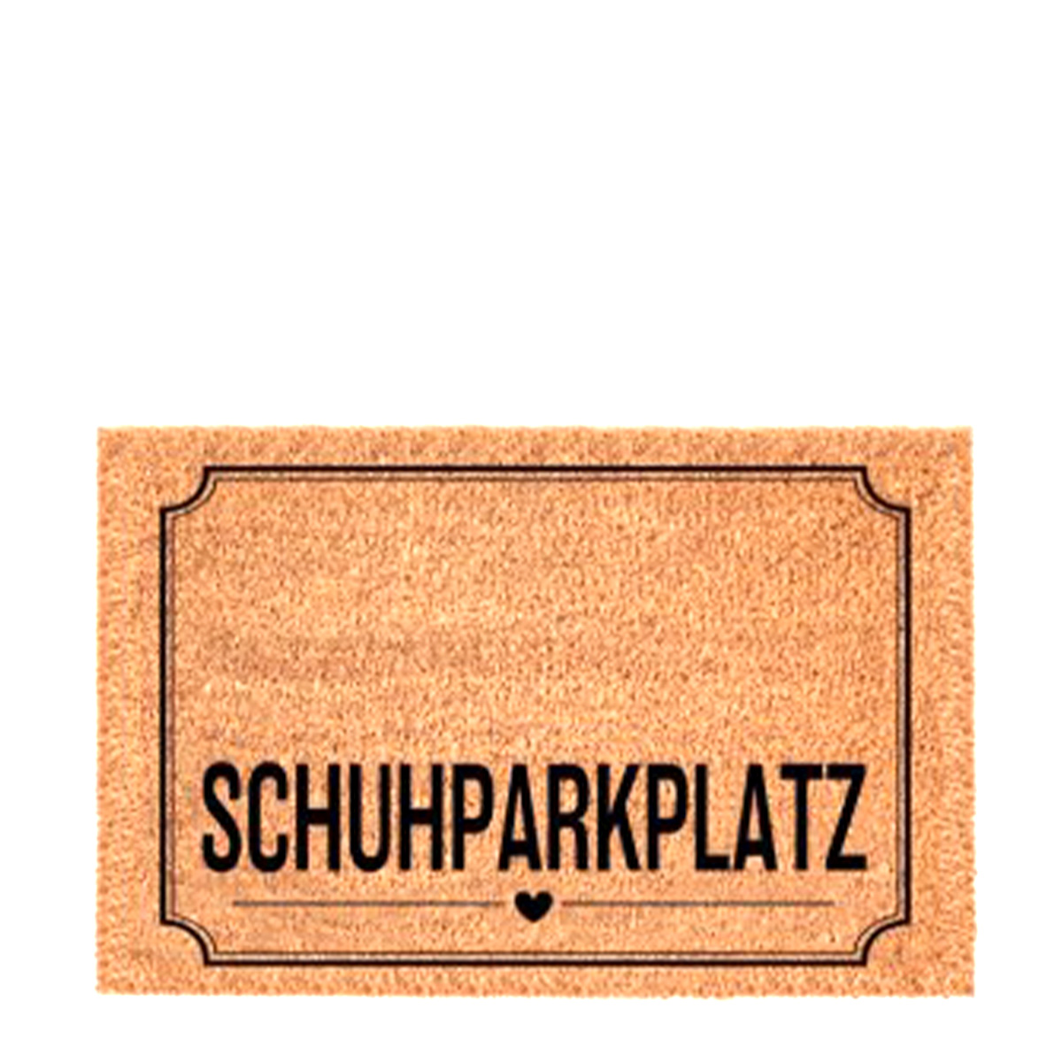 Textil Fußmatte Schuhe, Schuhparkplatz, 60x40cm, Gerrys Garden
