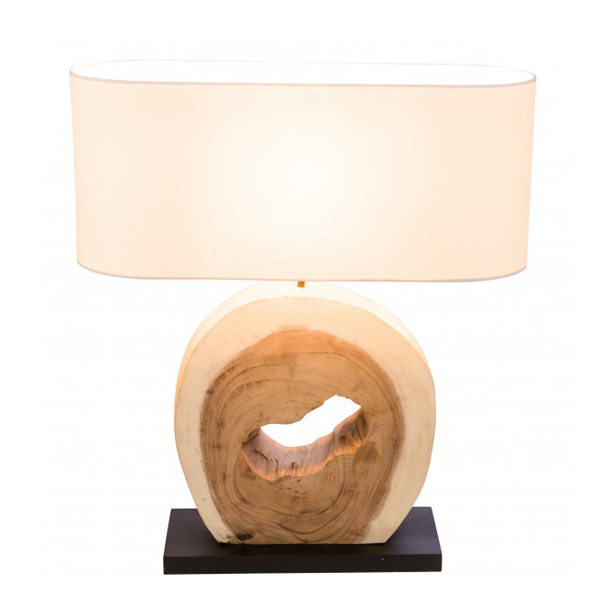 Tischlampe Treibholz 62cm