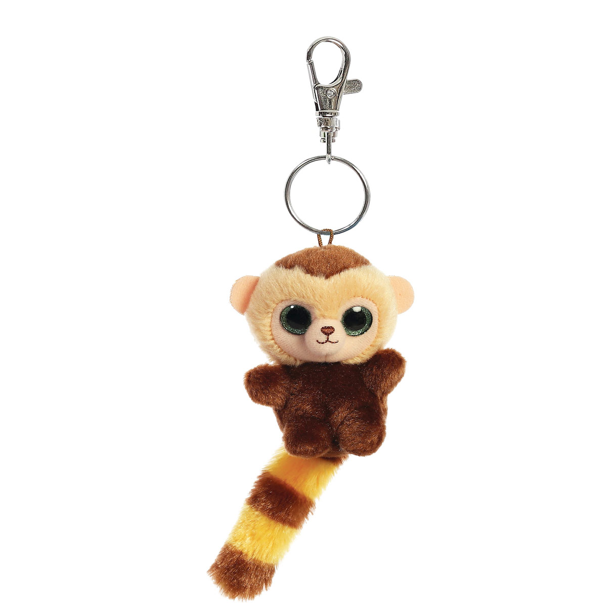 Plüsch Schlüsselanhänger Kapuziner Affe Roodee, YooHoo, 9cm, Aurora World