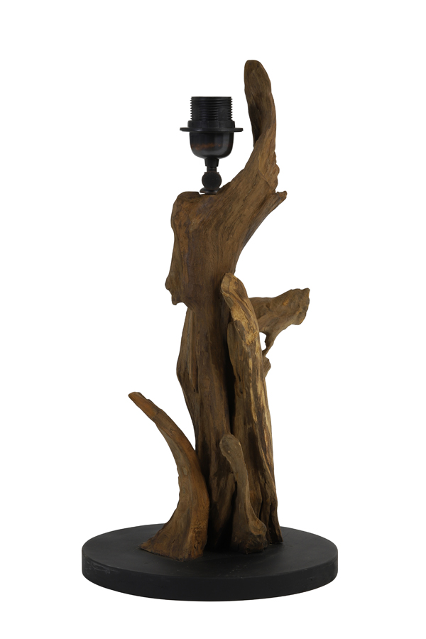 Holz Lampenfuß, IKAL, natur,  Light&Living