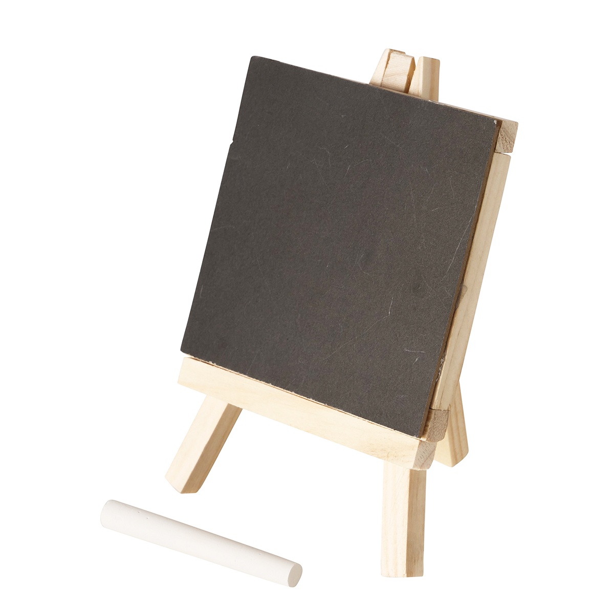 Deko Kreidetafel Chalky, Holztafel Staffelei natur, 15x10cm, Boltze Home Collections