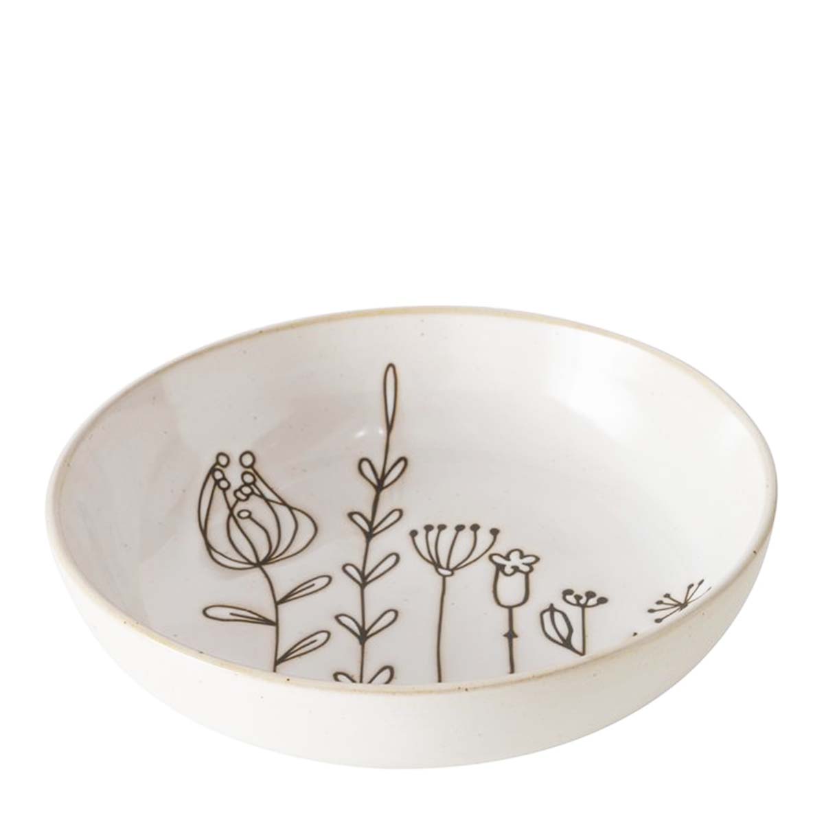 Schale Bloma, Schale mit Blumendesign, Ø21cm, Boltze Home Collections